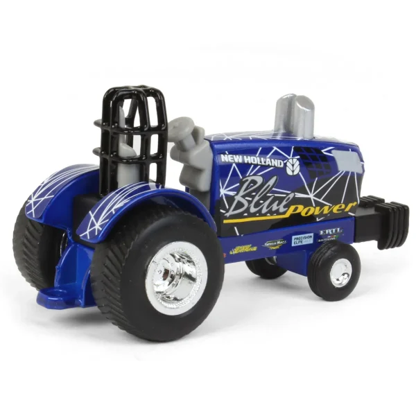 Manufacturer_ERTL Pulling Tractors<1/64 New Holland "Blue Power" Die-cast Pulling Tractor