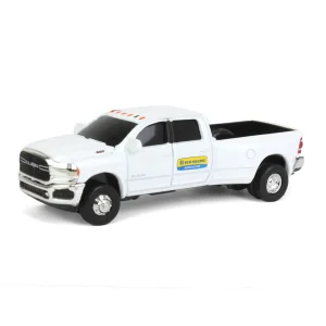 Manufacturer_ERTL Pickup Trucks<1/64 New Holland RAM 3500 Big Horn Dealership Pickup by ERTL