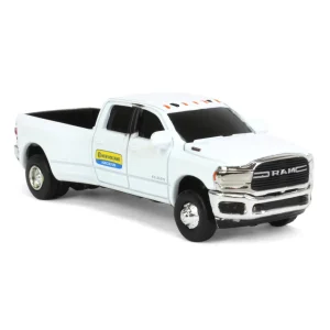 Manufacturer_ERTL Pickup Trucks<1/64 New Holland RAM 3500 Big Horn Dealership Pickup by ERTL
