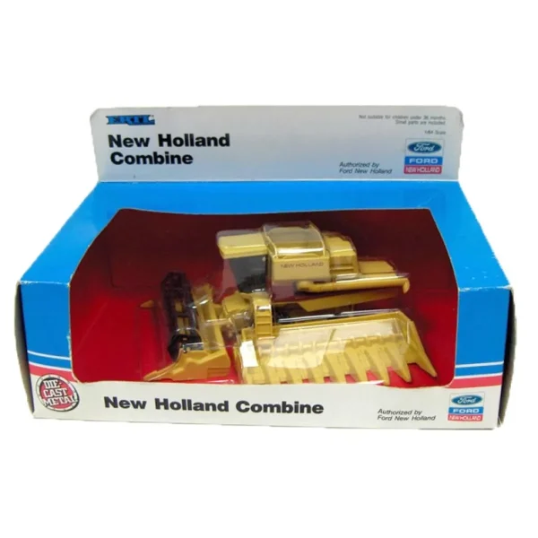 Manufacturer_ERTL Combines & Harvesters<1/64 New Holland TR Series Combine with Red Decals & Both Headers in Older Box