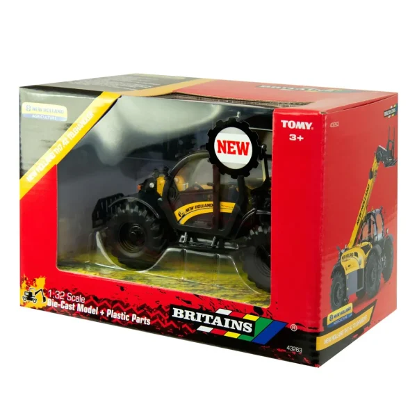 Outback Toys Loaders<1/32 New Holland Yellow 7.42 Telehandler