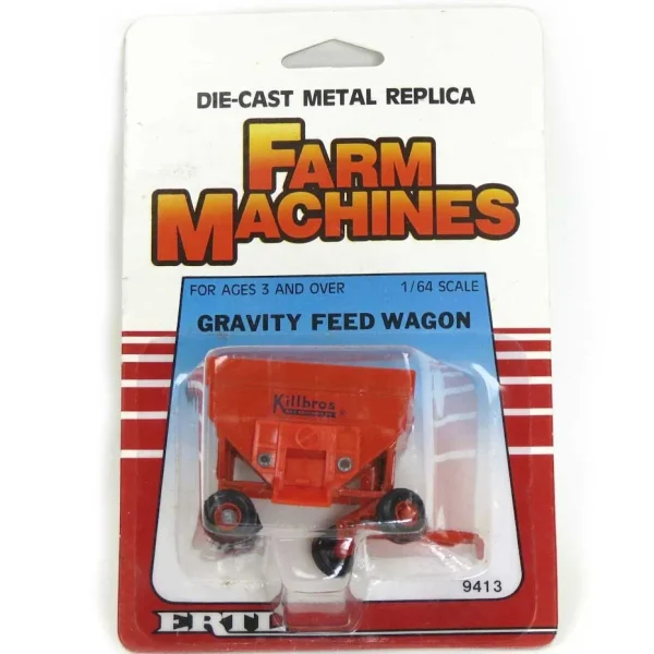 Manufacturer_ERTL Implements<1/64 Orange Killbros Gravity Wagon by ERTL