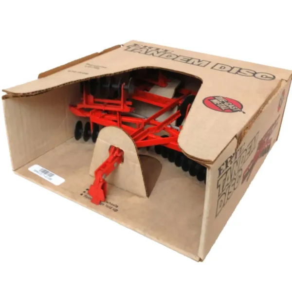 Manufacturer_ERTL Implements<1/16 Orange Tandem Wing Disk by ERTL, Made in the USA