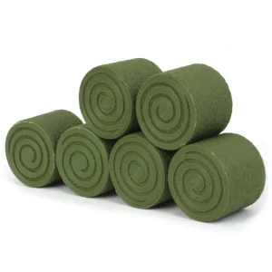 Outback Toys 3D Print & Small Accessories<1/64 Pack of 6 Round Hay Bales, 3D Printed