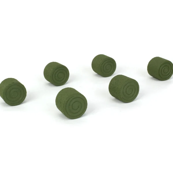 Outback Toys 3D Print & Small Accessories<1/64 Pack of 6 Round Hay Bales, 3D Printed