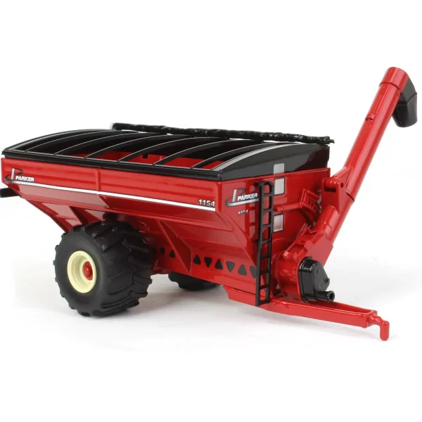 Manufacturer_SpecCast Implements<1/64 Parker 1154 Grain Cart with Flotation Tires, Red