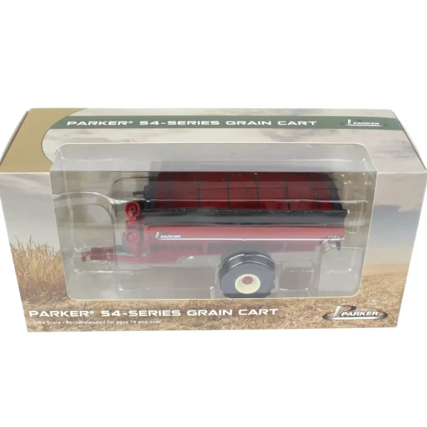 Manufacturer_SpecCast Implements<1/64 Parker 1154 Grain Cart with Flotation Tires, Red