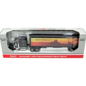 Outback Toys Airplanes & Banks<1/64 Peterbilt 379 Tractor Trailer Bank with Case IH Logos
