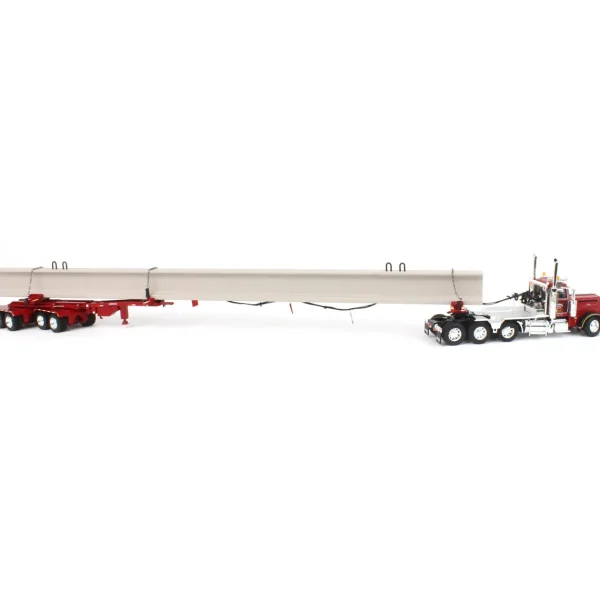 Manufacturer_DCP by First Gear Lowboys & Flatbeds<1/64 Peterbilt 389 w/ ERMC Hydra-Steer Trailer & 90' Beam Load, 2023 Nat'l Toy Truck 'N Construction Show