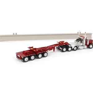 Manufacturer_DCP by First Gear Lowboys & Flatbeds<1/64 Peterbilt 389 w/ ERMC Hydra-Steer Trailer & 90' Beam Load, 2023 Nat'l Toy Truck 'N Construction Show