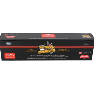Manufacturer_DCP by First Gear Lowboys & Flatbeds<1/64 Peterbilt 389 w/ ERMC Hydra-Steer Trailer & 90' Beam Load, 2023 Nat'l Toy Truck 'N Construction Show