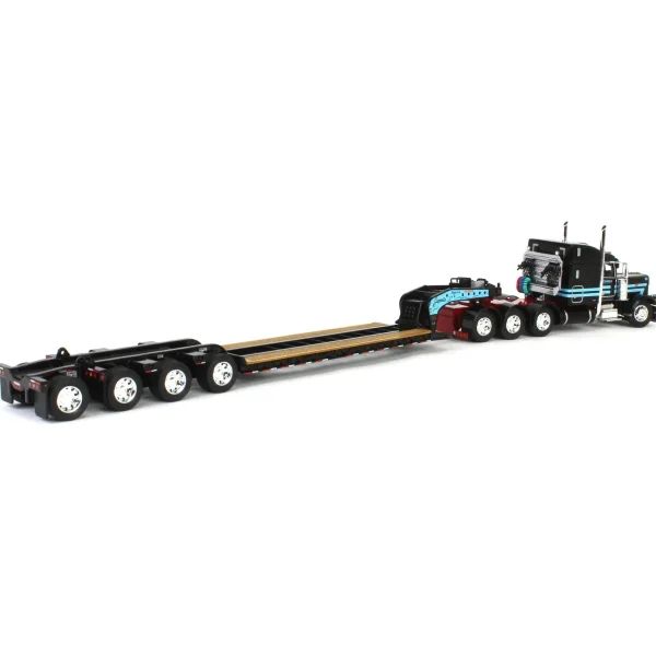 Manufacturer_DCP by First Gear Lowboys & Flatbeds<1/64 Peterbilt 389 w/ Fontaine Magnitude Lowboy & Fliptail, Cappello Heavy Transport, DCP by First Gear
