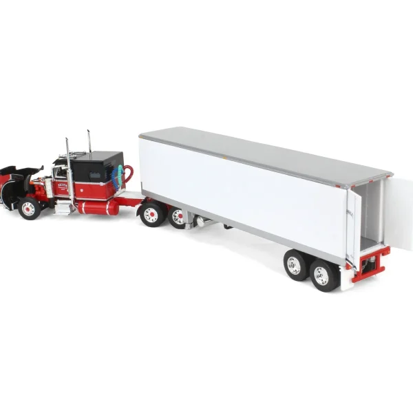 Manufacturer_DCP by First Gear Box Trucks & Trailers<1/64 Peterbilt 359 w/ Vintage Reefer Trailer, Legacy Series #1: Pirkle Refrigerated Freight Lines, DCP by First Gear