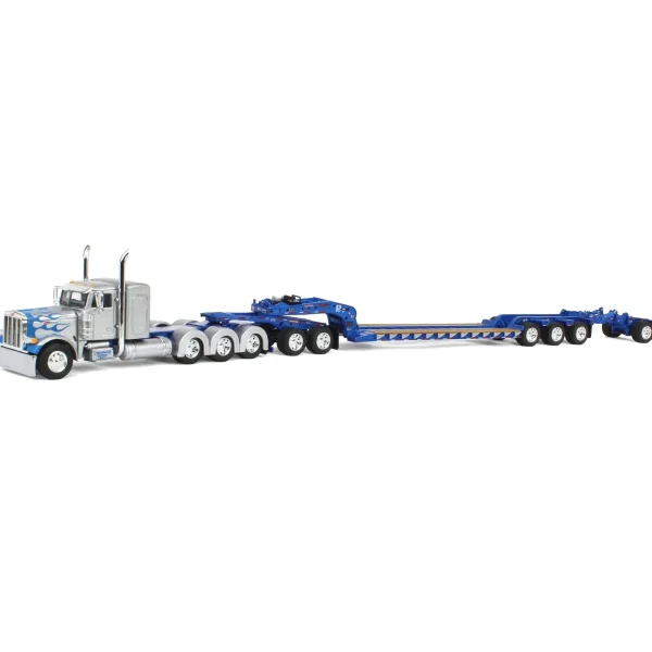 Manufacturer_DCP by First Gear Lowboys & Flatbeds<1/64 Peterbilt 379 with Fontaine Magnitude Lowboy, Jeep & Stinger - Big Rigs #15: Lindamood Demolition, DCP by First Gear
