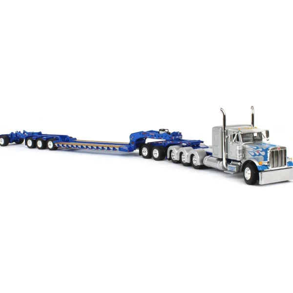 Manufacturer_DCP by First Gear Lowboys & Flatbeds<1/64 Peterbilt 379 with Fontaine Magnitude Lowboy, Jeep & Stinger - Big Rigs #15: Lindamood Demolition, DCP by First Gear