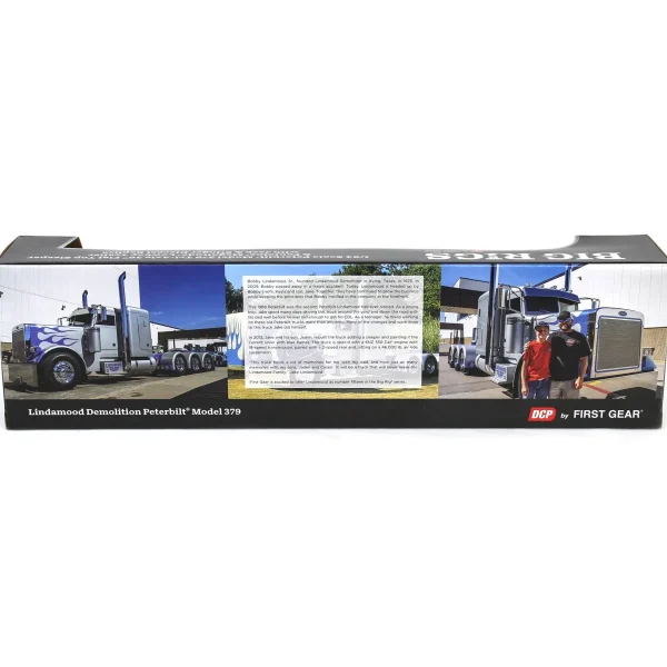 Manufacturer_DCP by First Gear Lowboys & Flatbeds<1/64 Peterbilt 379 with Fontaine Magnitude Lowboy, Jeep & Stinger - Big Rigs #15: Lindamood Demolition, DCP by First Gear