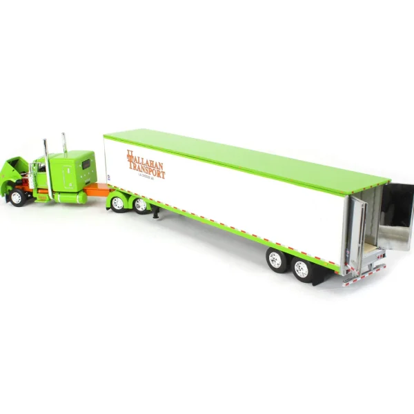 Manufacturer_DCP by First Gear Box Trucks & Trailers<1/64 Peterbilt 389 with 53ft Utility Trailer, Big Rigs #9: Hallahan Transport, DCP by First Gear