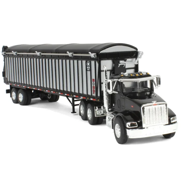 Manufacturer_SpecCast Dump Trucks<1/64 Peterbilt 385 with Meyer 9140RT Boss Silage Trailer