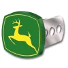 Outback Toys Tools & Auto<Plasticolor John Deere Logo Metal Hitch Cover