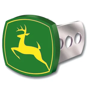 Outback Toys Tools & Auto<Plasticolor John Deere Logo Metal Hitch Cover