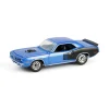 Manufacturer_Greenlight Collectibles Cars & Suvs<1/64 1971 Plymouth 'Cuda 440 6bbl Shaker, B5 Blue, 'Cuda 60th Anniversary, Anniversary Collection Series 17