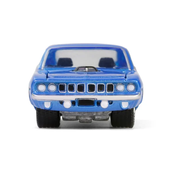 Manufacturer_Greenlight Collectibles Cars & Suvs<1/64 1971 Plymouth 'Cuda 440 6bbl Shaker, B5 Blue, 'Cuda 60th Anniversary, Anniversary Collection Series 17