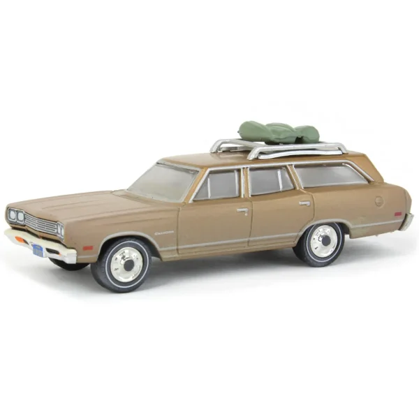 Manufacturer_Greenlight Collectibles Cars & Suvs<1/64 1969 Plymouth Satellite Station Wagon, Brady Bunch, Hollywood Series 39