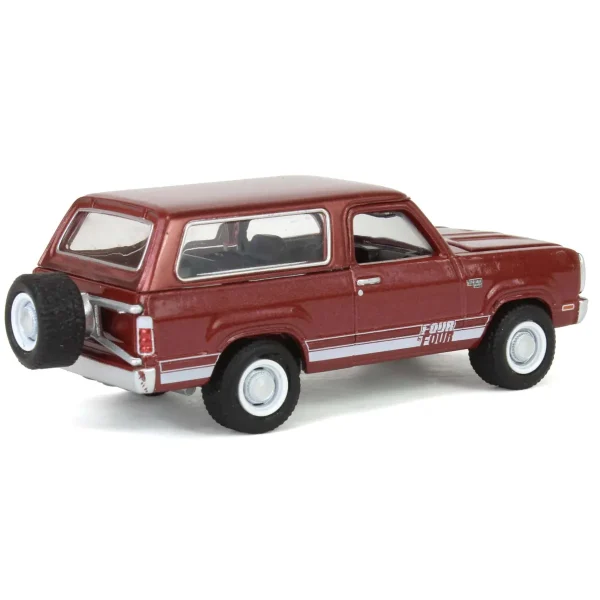 Manufacturer_Greenlight Collectibles Cars & Suvs<1/64 1978 Plymouth Trail Duster with Backpacker Figure, Canyon Red Sunfire, Hobby Shop Series 16