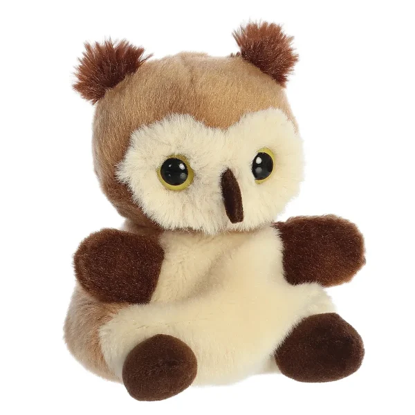 Outback Toys Stuffed Animals & Puppets<5" Barnie Owl Palm Pal Plush Animal