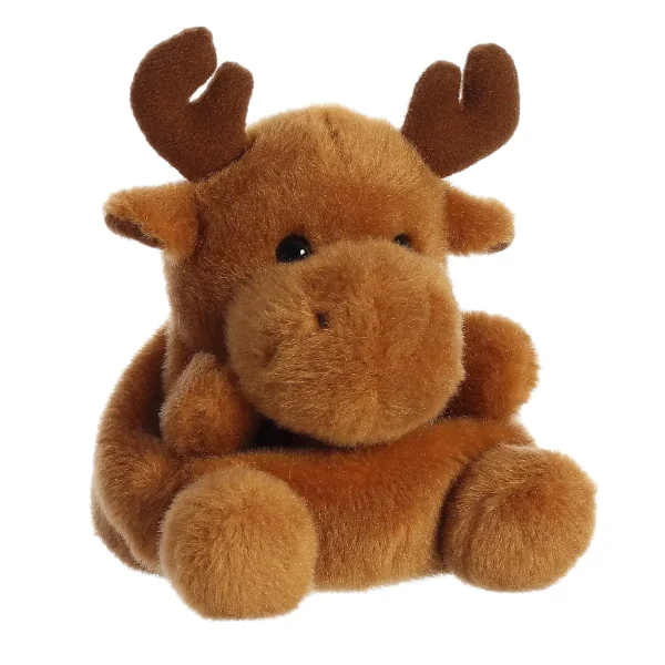 Manufacturer_Aurora Stuffed Animals & Puppets<5" Cinnamon Moose Palm Pal by Aurora