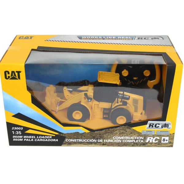 Manufacturer_Diecast Masters Radio Control<1/35 Radio Control CAT 950M Wheel Loader, Made of Durable Plastic