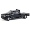 Manufacturer_Greenlight Collectibles Lowboys & Flatbeds | Pickup Trucks<1/64 2023 Ram 3500 Dually Flatbed, Black, Dually Drivers Series 16