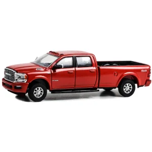 Manufacturer_Greenlight Collectibles Pickup Trucks<1/64 2022 Ram 2500 Laramie 4x4, Flame Red, Showroom Floor Series 3