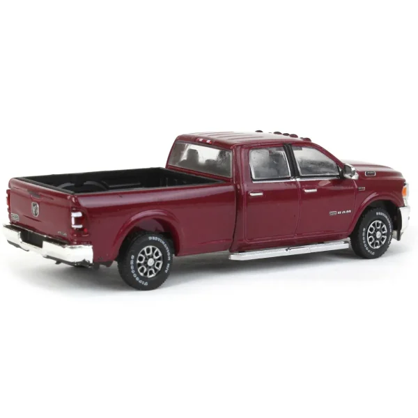 Manufacturer_Greenlight Collectibles Pickup Trucks<1/64 2022 RAM 3500 Limited Longhorn, Delmonico Red, Showroom Floor Series 1