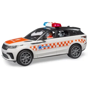 Manufacturer_Bruder Toys Emergency Vehicles<1/16 Range Rover Velar Ambulance with Driver by Bruder