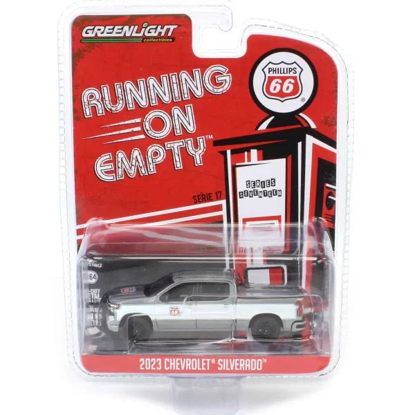 Manufacturer_Greenlight Collectibles Cars & Suvs | Pickup Trucks<Raw Chase Unit ~ 1/64 2023 Chevrolet Silverado, Phillips 66, Running on Empty Series 17