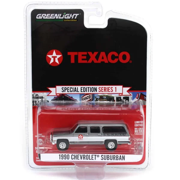 Manufacturer_Greenlight Collectibles Cars & Suvs<Raw Chase Unit ~ 1/64 1990 Chevrolet Suburban, Texaco Special Edition Series 1