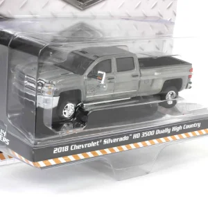 Manufacturer_Greenlight Collectibles Cars & Suvs | Pickup Trucks<Raw Chase Unit ~ 1/64 2018 Chevrolet Silverado 3500 HD Dually High Country, Cajun Red Metallic, Dually Drivers Series 15
