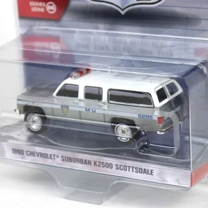 Manufacturer_Greenlight Collectibles Emergency Vehicles | Cars & Suvs<Raw Chase Unit ~ 1/64 1990 Chevrolet Suburban K2500 Scottsdale, NYPD, Hot Pursuit Series 46