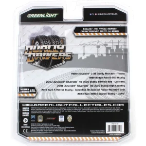 Manufacturer_Greenlight Collectibles Cars & Suvs | Pickup Trucks<Raw Chase Unit ~ 1/64 2018 Chevrolet Silverado 3500 HD Dually High Country, Cajun Red Metallic, Dually Drivers Series 15