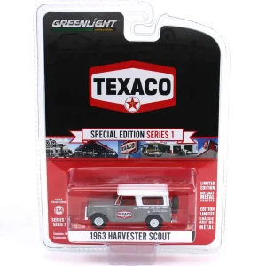 Manufacturer_Greenlight Collectibles Cars & Suvs<Raw Chase Unit ~ 1/64 1963 Harvester Scout, Texaco Special Edition Series 1