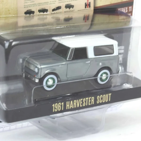 Manufacturer_Greenlight Collectibles Cars & Suvs<Raw Chase Unit ~ 1/64 1961 Harvester Scout “Meet the Scout!", Vintage Ad Cars Series 11