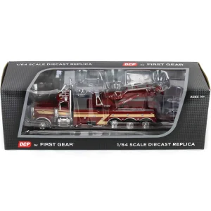 Manufacturer_DCP by First Gear Tow & Straight Trucks<1/64 Red & Tan Peterbilt 389 Day Cab with Century 1150 Rotator Wrecker, DCP by First Gear