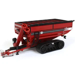 Manufacturer_SpecCast Combines & Harvesters<1/64 Red J&M X1112 Grain Cart on Tracks