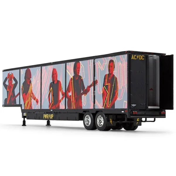 Manufacturer_DCP by First Gear Box Trucks & Trailers<1/64 Red Peterbilt Model 389 Sleeper w/ Kentucky Moving Trailer, AC/DC PWR/UP, DCP by First Gear