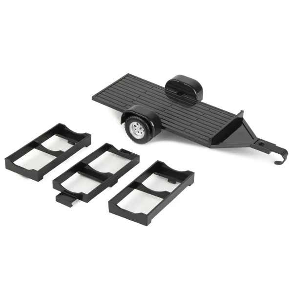 Manufacturer_ERTL Lowboys & Flatbeds | Pickup Trucks<1/32 Red Pickup Truck Haying Set by ERTL