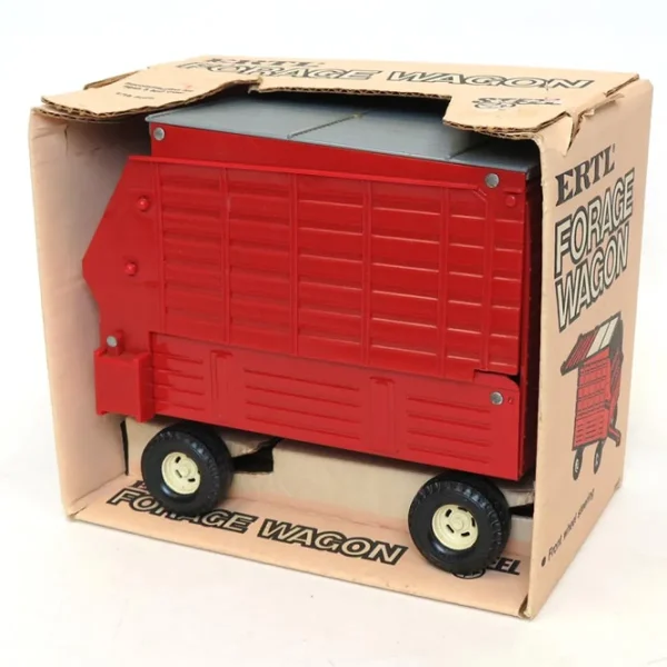 Manufacturer_ERTL Implements<1/16 Red Steel & Plastic Forage Wagon
