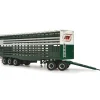Manufacturer_Highway Replicas Agricultural Trucks<1/64 RTA Livestock Trailer with Dolly by Highway Replicas