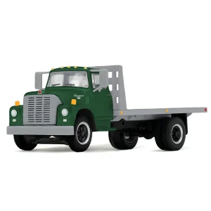 Manufacturer_DCP by First Gear Lowboys & Flatbeds<1/64 1970s International Loadstar Flatbed Truck, Shanter Green, DCP by First Gear