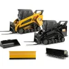 Manufacturer_ERTL Loaders<Set of 2 ~ 1/16 High Detail Caterpillar Tracked 297D2 Skid Steer Loaders, ERTL Exclusive